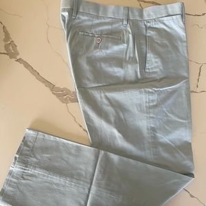 Saks Fifith Ave Black Label Ligh Blue Cotton Pants